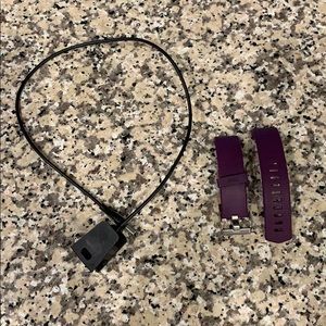 Fitbit Charger and Fitbit Charge 2 plum band